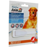 Drops for animals AnimAll VetLine spot-on against fleas and ticks 20-30 kg 6 ml (4820150201944)