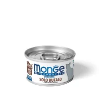 Canned food for cats Monge Cat Monoprotein buffalo meat flakes 80 g (8009470013826)