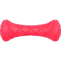 Dog toy Collar PitchDog dumbbell for fetch 19 cm pink (62397)