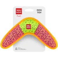 Dog toy WAUDOG Fun Boomerang 24x14 cm pink (62077)