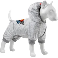 Animal Jumpsuit Collar WAUDOG Clothes "Superman, Truth, Justice" L50 B 65-72 cm, C 42-48 cm (311-1021)