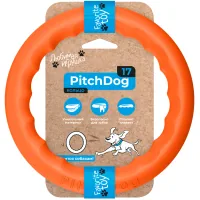 Dog toy Collar PitchDog Fetch ring 17 cm orange (62364)