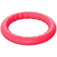 Dog toy Collar PitchDog Fetch ring 20 cm pink (62377)