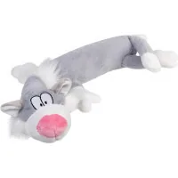 Dog toy GiGwi Plush Cat with a squeaker 63 cm (75227)