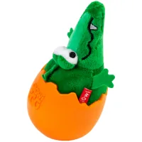 Dog toy GiGwi EGG Crocodile squeal with squeaker 14 cm (2319)
