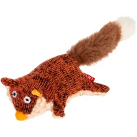 Dog toy GiGwi Plush Fox with a squeaker 9 cm (75043)