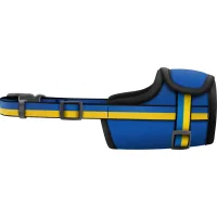 Muzzle for dogs WAUDOG Nylon "Colors of freedom" L 25-34 cm (352-4020)