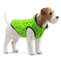 Jacket for animals Collar AiryVest UNI two-sided M 48 green-black (2560)