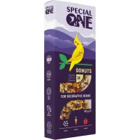 Вітаміни для птахів Special One Пончики «Паприка, морква, кунжут» 60 г (4823082425174)