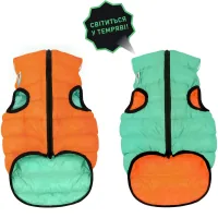 Animal jacket Airy Vest Lumi two-sided M 47 mint-orange (2286)