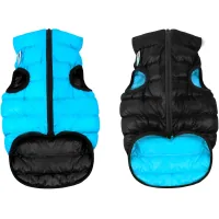 Animal jacket Airy Vest two-sided L 65 black and blue (1639)