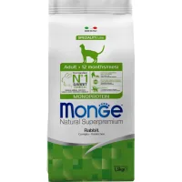Dry food for cats Monge Cat Adult with rabbit 1.5 kg (8009470011945)