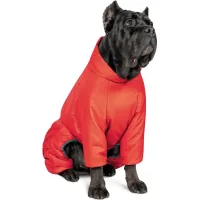 Комбінезон для тварин Pet Fashion «Cold» для такс S2 (червоний) (4823082426157)