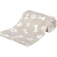 Mat for animals Trixie Kenny 100x150 cm Beige paw/bone (4011905371672)