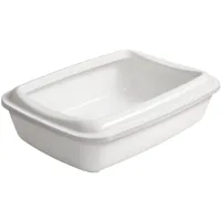 Toilet for cats AnimAll CNR-106 with a spatula 50x37x13.5 cm white (2000981202491)