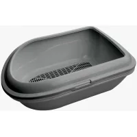 Toilet for cats AnimAll CNR-130 with a grid gray (2000981207083)