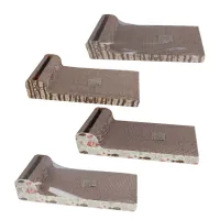 Scratcher (claw) for cats Eastland Bed with catnip 52x21x12 cm (6970115703186)