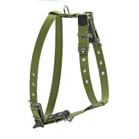 Dog harness Collar for large dogs N1 62-86 cm green (0645)