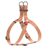 Harness for dogs WAUDOG Re-cotton with QR-passport M orange (03324)