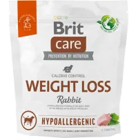 Сухий корм для собак Brit Care Dog Hypoallergenic Weight Loss з кроликом 1 кг (8595602559183)