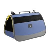 Carrier for animals Collar 42x24x26 cm up to 6 kg Gray (9978)