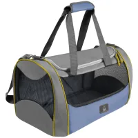 Carrier for animals Collar 51x24x25 cm up to 9 kg Gray (9981)