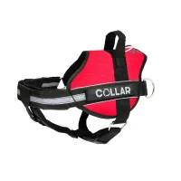 Harness for dogs Dog Extreme Police N5 with flashlight 85-115 cm red (07133)