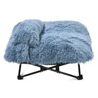 Bed for animals MISOKO&CO Pet bed 74x74x28 cm blue (HANYF109374-L-B10)