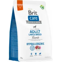 Сухий корм для собак Brit Care Dog Hypoallergenic Adult Large Breed з ягням 3 кг (8595602559084)