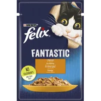Wet food for cats Purina Felix Fantastic with chicken in jelly 85 g (7613039788097)