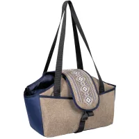Carrier for animals Pet Fashion LINEN (4823082432721)