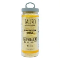 Towel for animals Tauro Pro Line for drying and cooling 64x43 cm yellow (JOY63240)