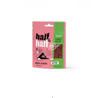 Ласощі для котів Half&Half у формі м'ясних шматочків з індичкою 50 г (4823082431830)