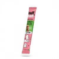 Ласощі для котів Half&Half у формі м'ясних паличок з індичкою 5 г (4823082431878)