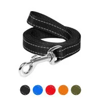Leash for dogs Dog Extreme made of nylon W 25 mm L 200 cm black (04681)