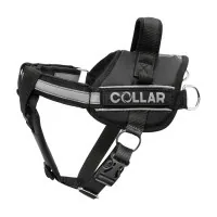 Шлея для собак Dog Extreme Police N2 40-60 см чорна (07051)