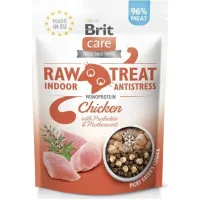 Ласощі для котів Brit Care Raw Treat Indoor & Antistress Freeze-dried 40 г - курка (8595602569557)