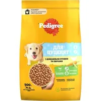 Сухий корм для собак Pedigree для цуценят з птицею та овочами 500 г (5998749144923)