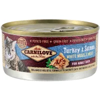 Вологий корм для кішок Carnilove з індичкою та лососем (8595602528998)