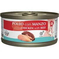 Консерви для котів Marpet Aequilibria Chef Курка з яловичиною 80 г (GN49/080)