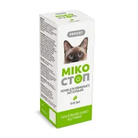 Краплі для тварин ProVET Мікостоп Для котів та собак Для зовнішнього застосування Протигрибковий препарат 10 мл (4823082427383)