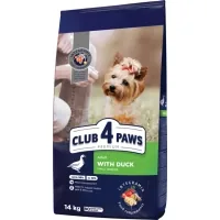 Сухий корм для собак Club 4 Paws Преміум Для малих порід З качкою 14 кг (4820269143036)