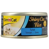 Консерви для котів GimCat Shiny Cat Filet З тунцем 70 г (4002064413815)