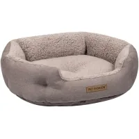 Лежак для тварин Pet Fashion BRIG 58х48х20 см кавовий (4823082441488)