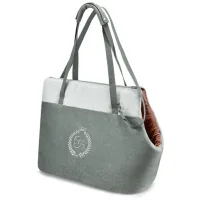 Pet carrier Chloe's Home Paris 53x19x32 cm gray (CLH1165)