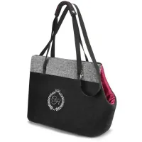 Pet carrier Chloe's Home Paris 53x19x32 cm black (CLH1172)