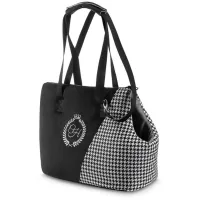 Pet carrier Chloe's Home Porto 43x27x17 cm black (CLH7716)