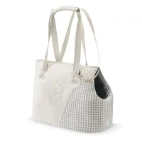 Pet carrier Chloe's Home Tallinn ecru 42x22x28 cm beige (CLH7778)
