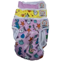Animal diapers MISOKO&CO reusable for female dogs, XXL 3 pcs. Fantasy (HAINMSK63963RIN)