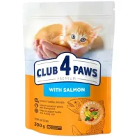 Сухий корм для кішок Club 4 Paws Преміум з лососем для кошенят 300 г (4820269144743)